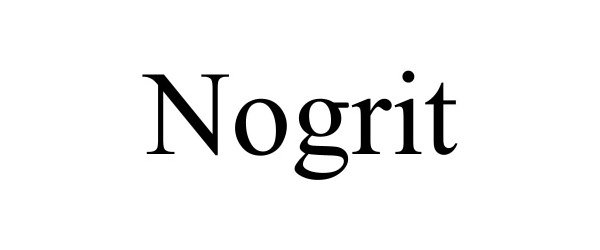 Trademark Logo NOGRIT