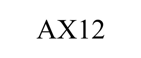 Trademark Logo AX12
