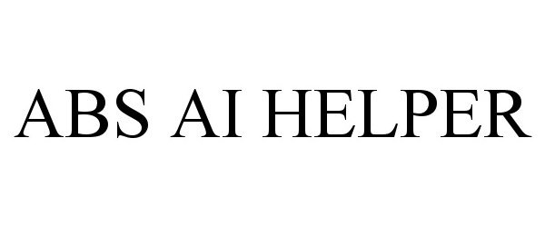  ABS AI HELPER