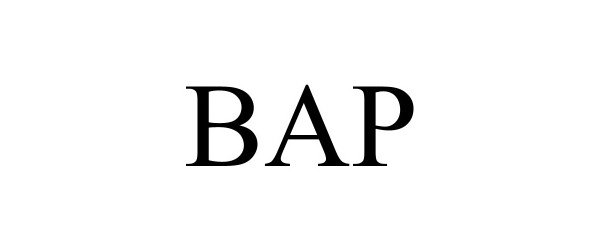 Trademark Logo BAP