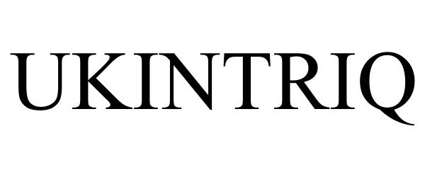 Trademark Logo UKINTRIQ