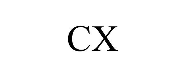Trademark Logo CX