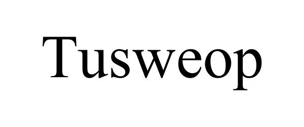 Trademark Logo TUSWEOP