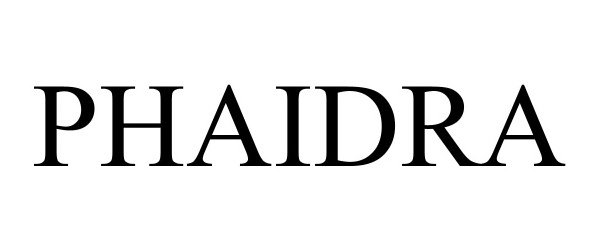 Trademark Logo PHAIDRA