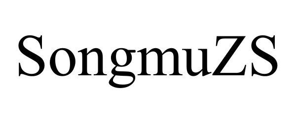 Trademark Logo SONGMUZS