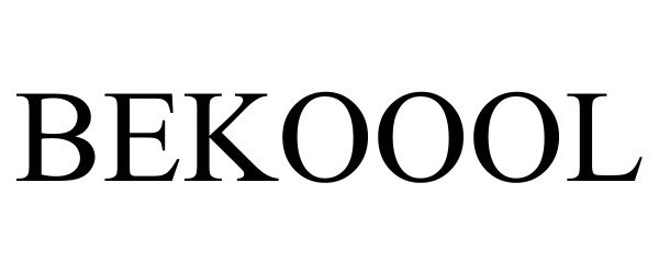 Trademark Logo BEKOOOL