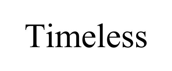 Trademark Logo TIMELESS