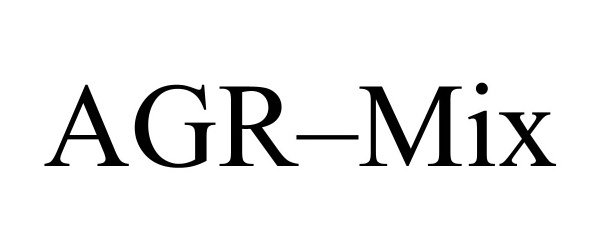 Trademark Logo AGR-MIX