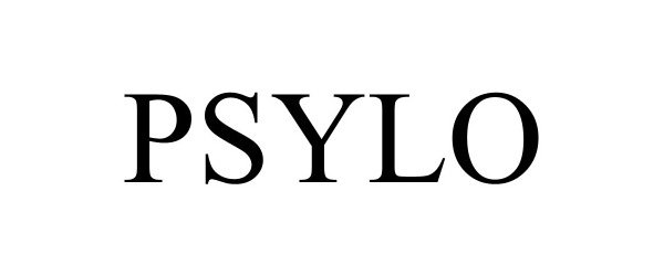 Trademark Logo PSYLO