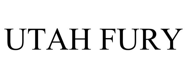 Trademark Logo UTAH FURY