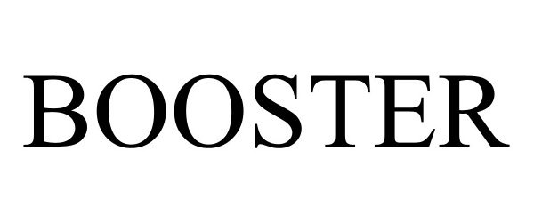 Trademark Logo BOOSTER