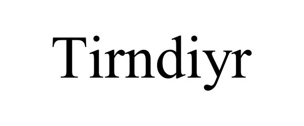 Trademark Logo TIRNDIYR