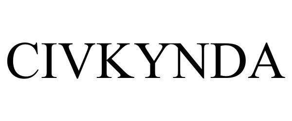 Trademark Logo CIVKYNDA