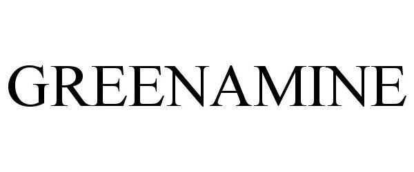Trademark Logo GREENAMINE