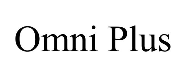 Trademark Logo OMNI PLUS