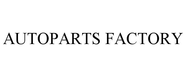  AUTOPARTS FACTORY