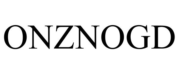 Trademark Logo ONZNOGD