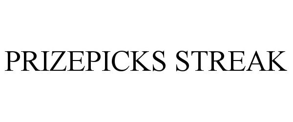 Trademark Logo PRIZEPICKS STREAK