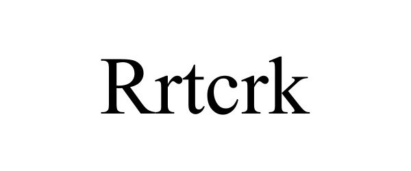 Trademark Logo RRTCRK