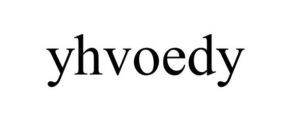 Trademark Logo YHVOEDY