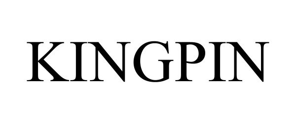 Trademark Logo KINGPIN