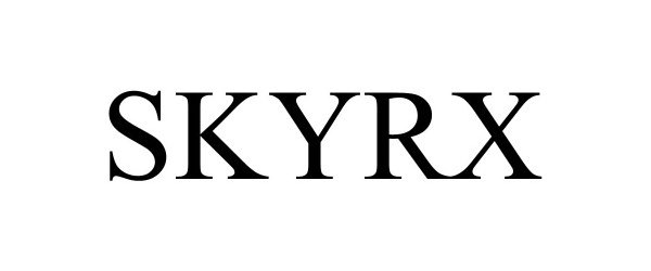 Trademark Logo SKYRX
