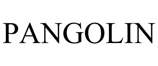 Trademark Logo PANGOLIN