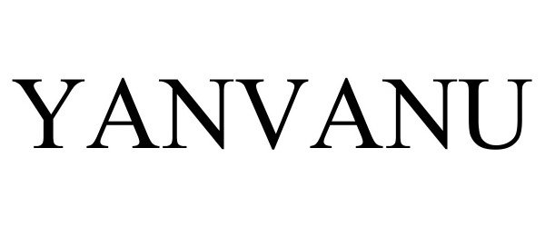 Trademark Logo YANVANU
