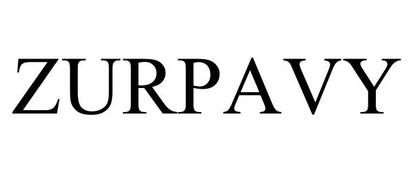 Trademark Logo ZURPAVY
