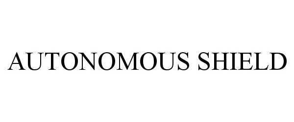 Trademark Logo AUTONOMOUS SHIELD