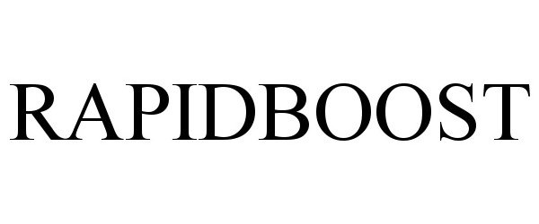 Trademark Logo RAPIDBOOST