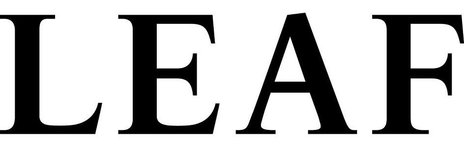 Trademark Logo LEAF