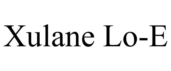 Trademark Logo XULANE LO-E