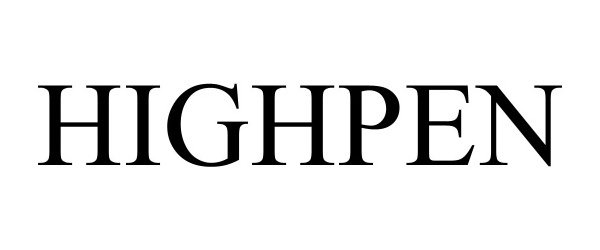 Trademark Logo HIGHPEN