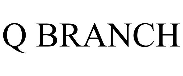 Trademark Logo Q BRANCH