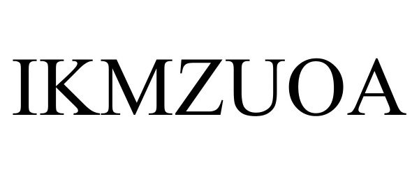 Trademark Logo IKMZUOA
