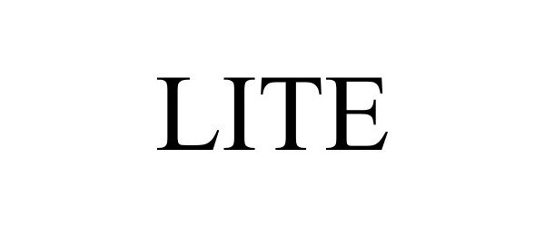 Trademark Logo LITE