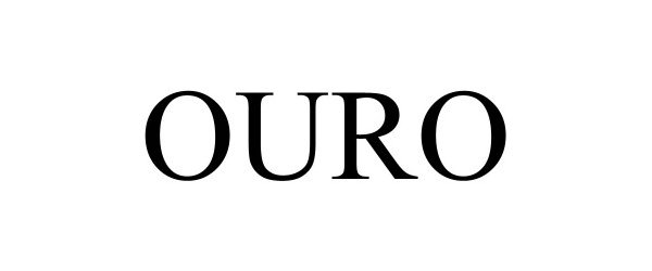 Trademark Logo OURO