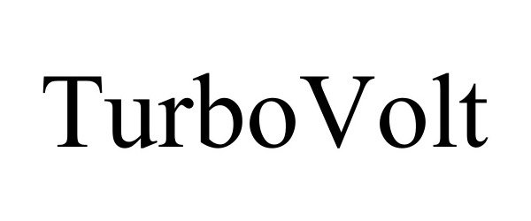 Trademark Logo TURBOVOLT