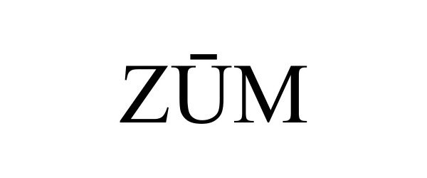 Trademark Logo ZUM