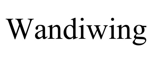 Trademark Logo WANDIWING