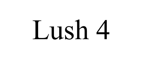 Trademark Logo LUSH 4