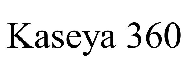 Trademark Logo KASEYA 360