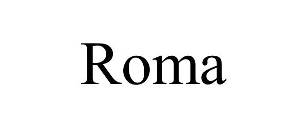 Trademark Logo ROMA