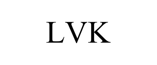 Trademark Logo LVK