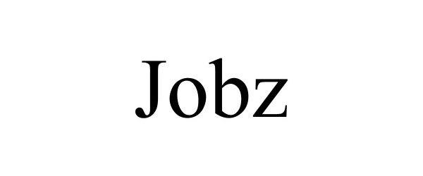 Trademark Logo JOBZ