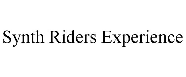 Trademark Logo SYNTH RIDERS EXPERIENCE