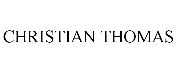 Trademark Logo CHRISTIAN THOMAS