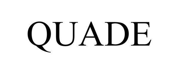 Trademark Logo QUADE