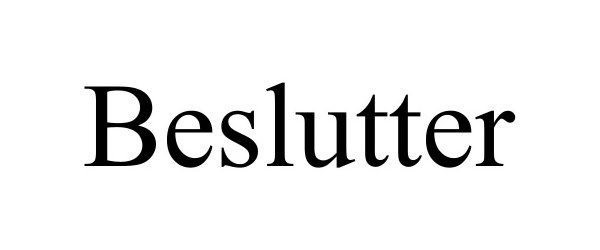  BESLUTTER